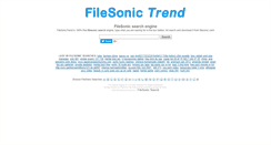 Desktop Screenshot of filesonictrend.com
